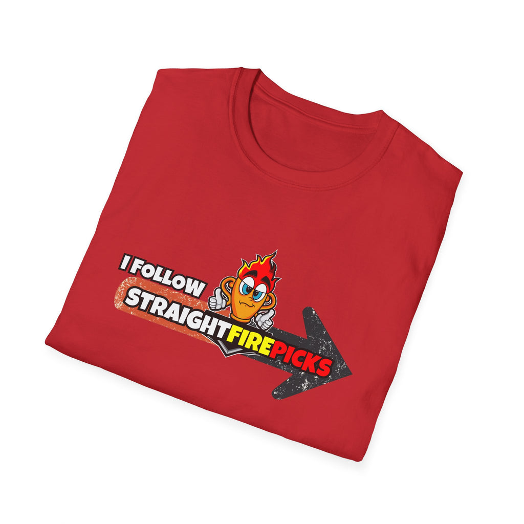 I Follow StraightFirePicks - Because Winning is a Habit! StraightFirePicks Unisex T-Shirt, Winning Habit Tee, Sports Betting Shirt