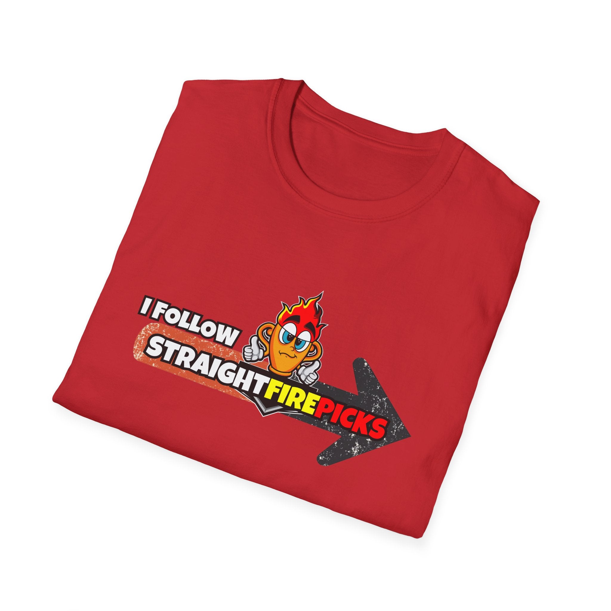 I Follow StraightFirePicks - Because Winning is a Habit! StraightFirePicks Unisex T-Shirt, Winning Habit Tee, Sports Betting Shirt
