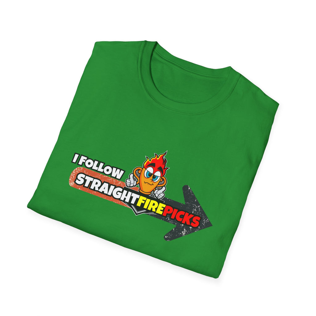 I Follow StraightFirePicks - Because Winning is a Habit! StraightFirePicks Unisex T-Shirt, Winning Habit Tee, Sports Betting Shirt