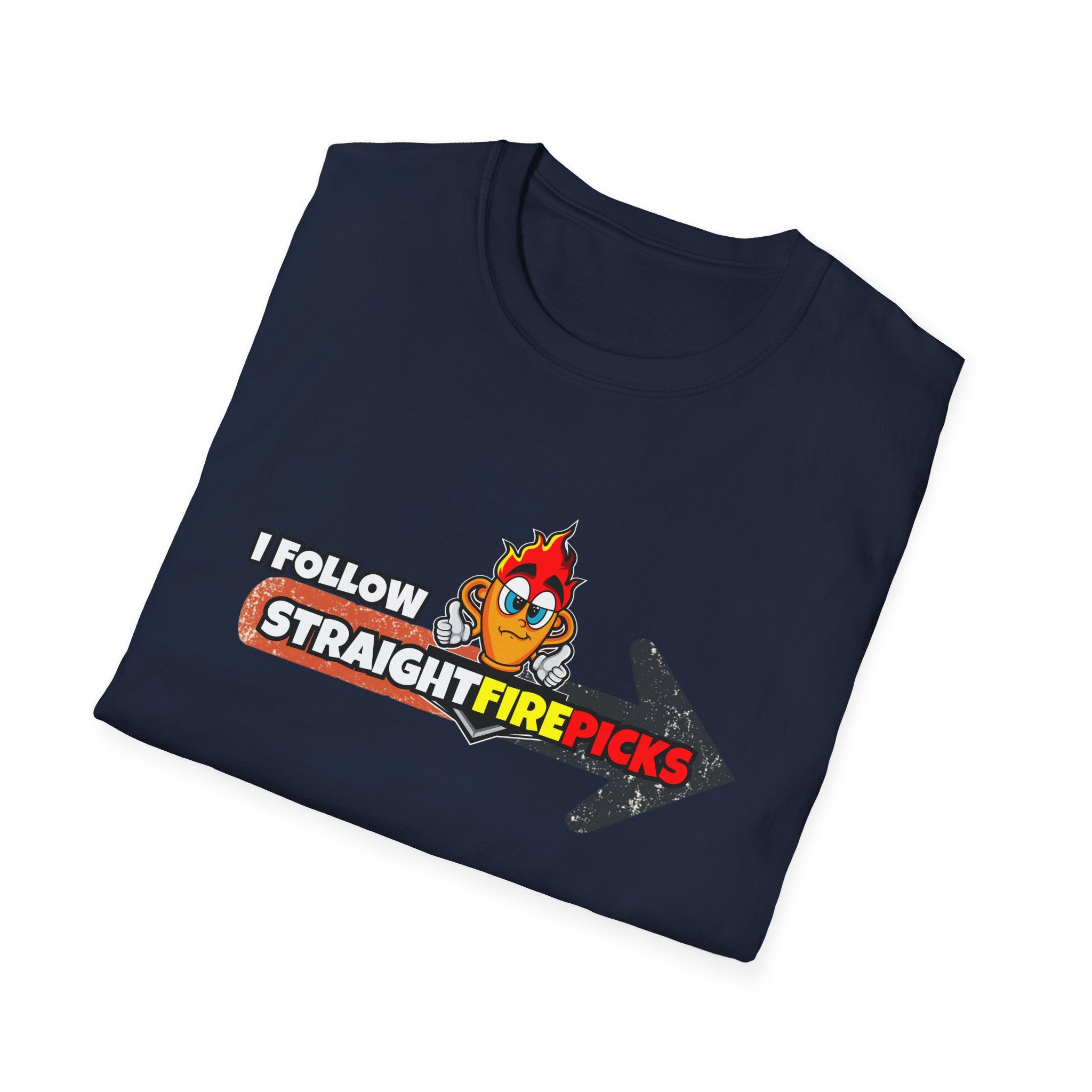 I Follow StraightFirePicks - Because Winning is a Habit! StraightFirePicks Unisex T-Shirt, Winning Habit Tee, Sports Betting Shirt