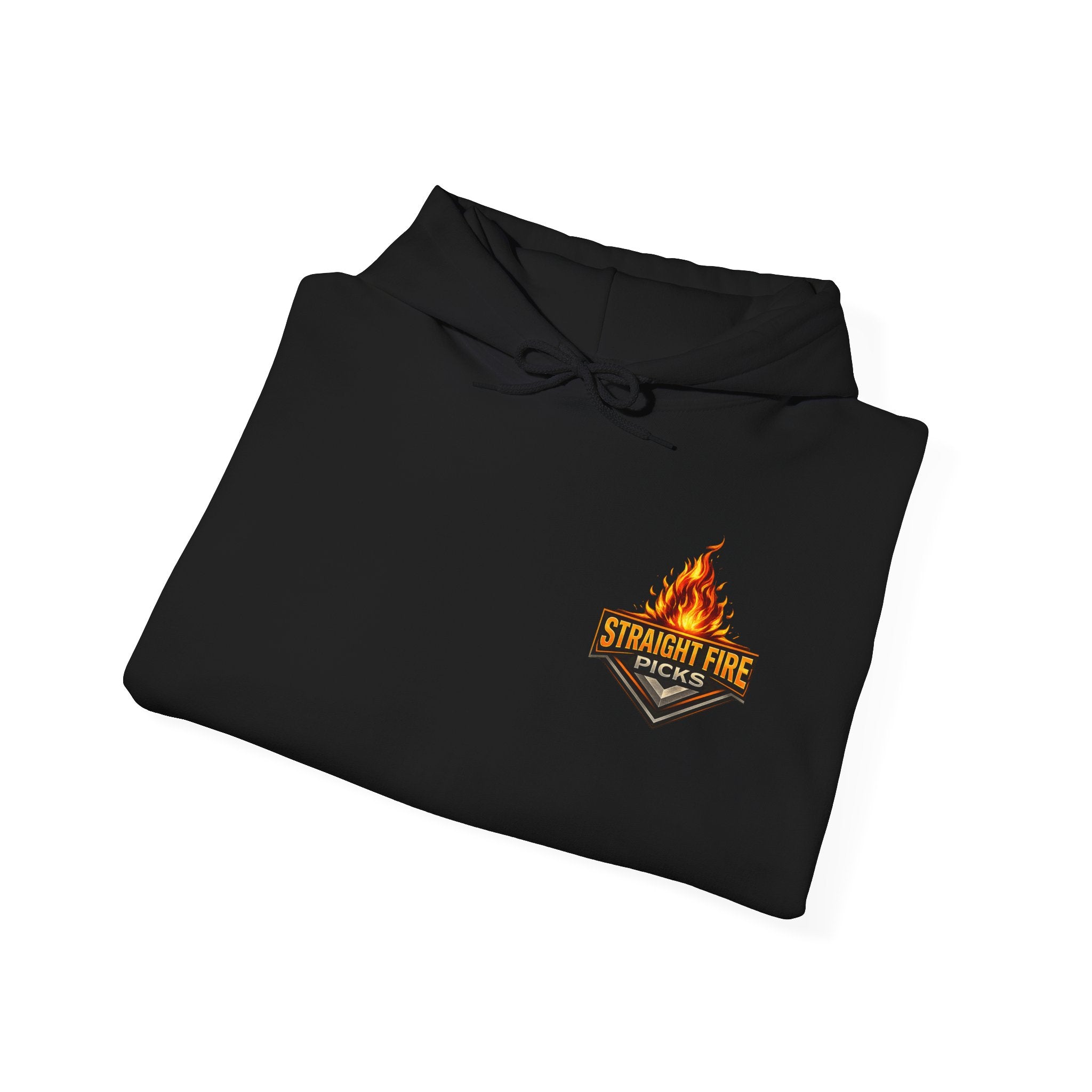 Straight Fire Picks™ Hot Streak Graphic Hoodie, Sports Betting Sweatshirt