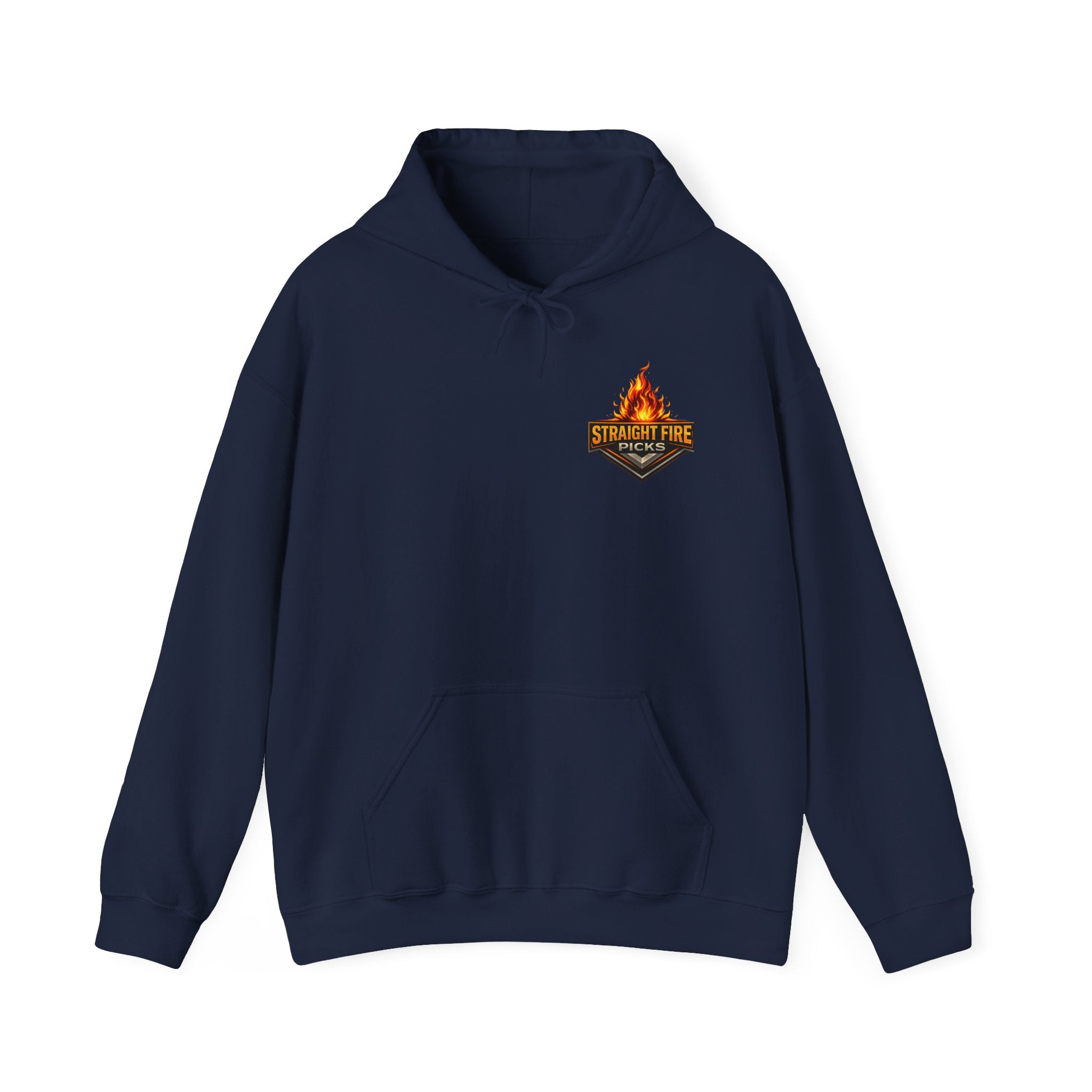 Straight Fire Picks™ Hot Streak Graphic Hoodie, Sports Betting Sweatshirt