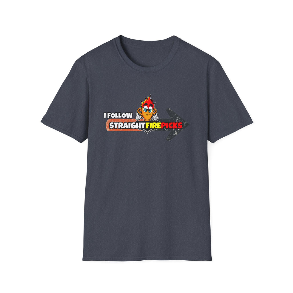 I Follow StraightFirePicks - Because Winning is a Habit! StraightFirePicks Unisex T-Shirt, Winning Habit Tee, Sports Betting Shirt
