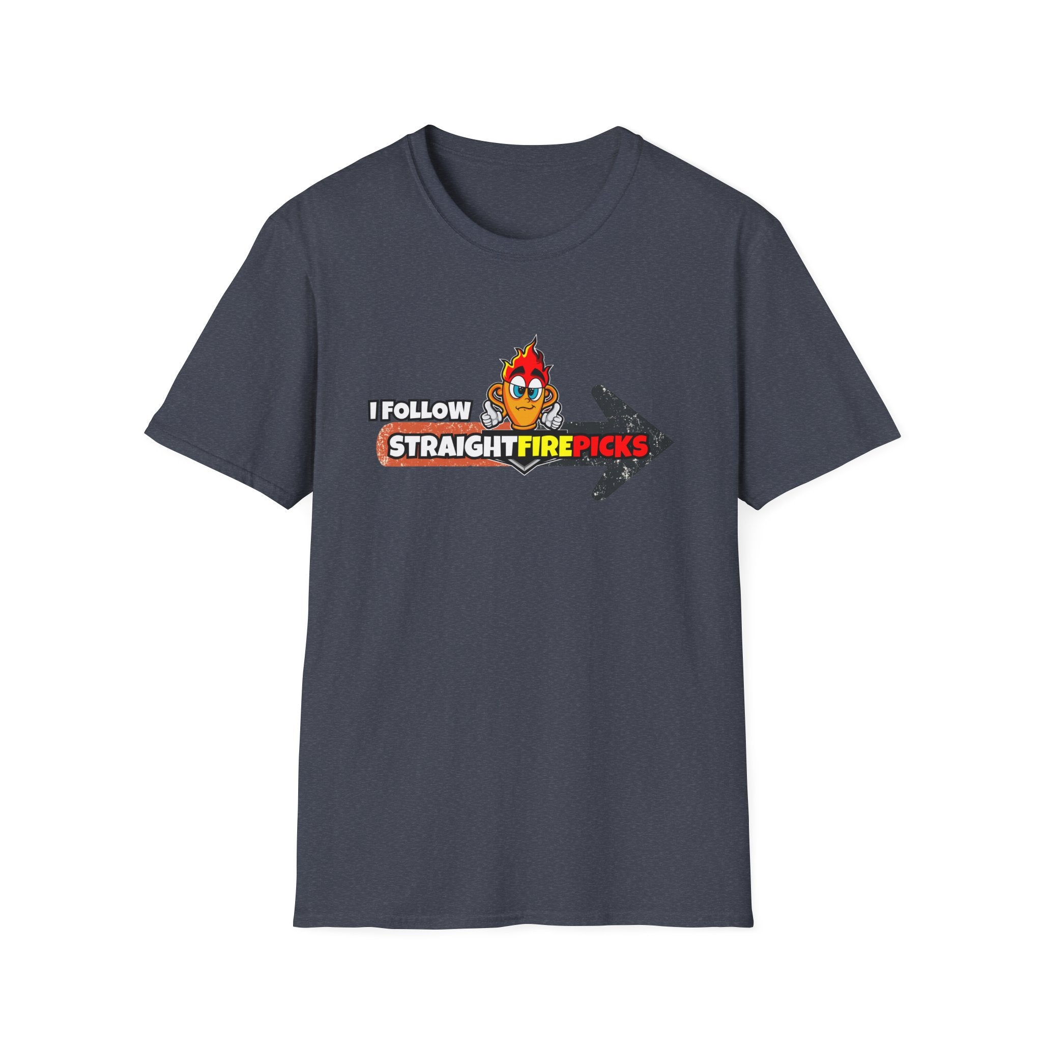 I Follow StraightFirePicks - Because Winning is a Habit! StraightFirePicks Unisex T-Shirt, Winning Habit Tee, Sports Betting Shirt