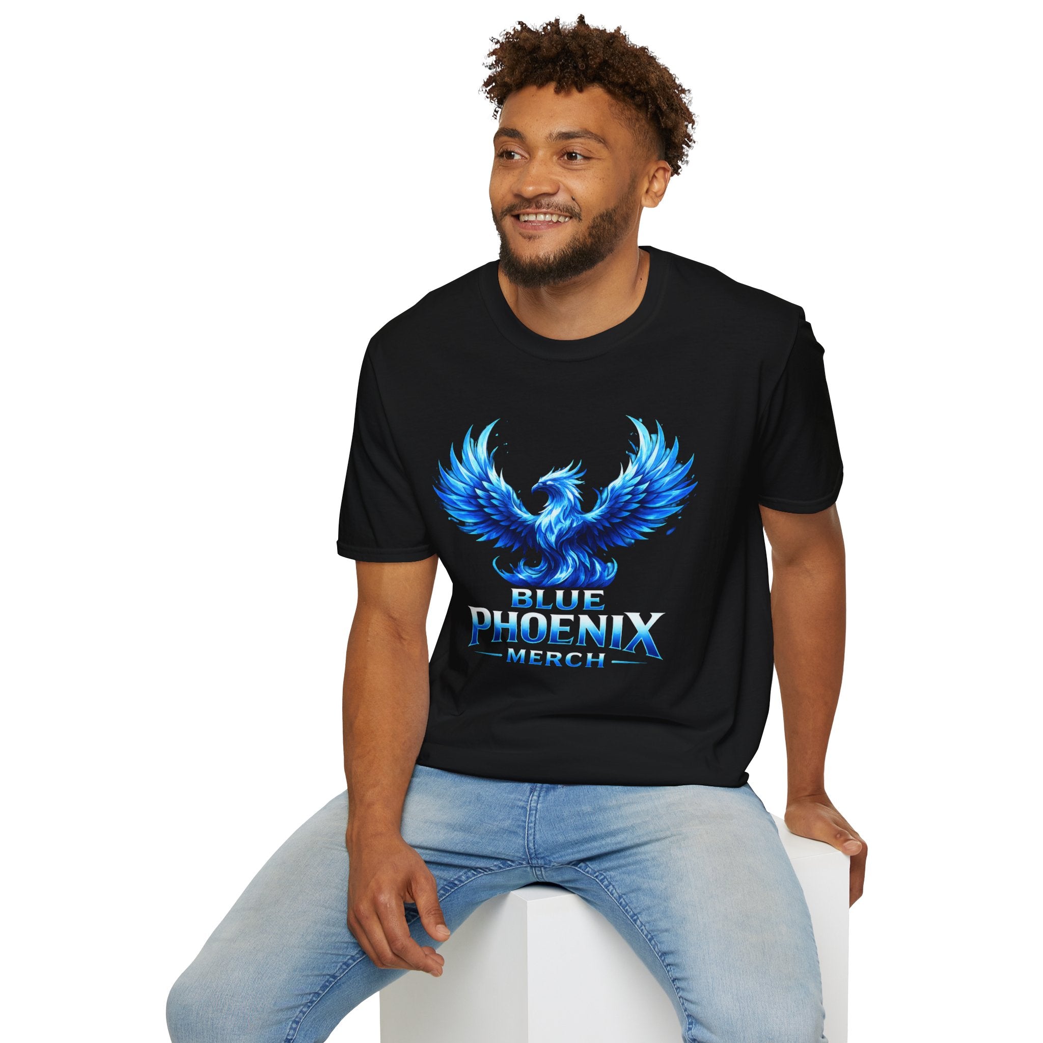 Blue Phoenix Merch Logo T-Shirt