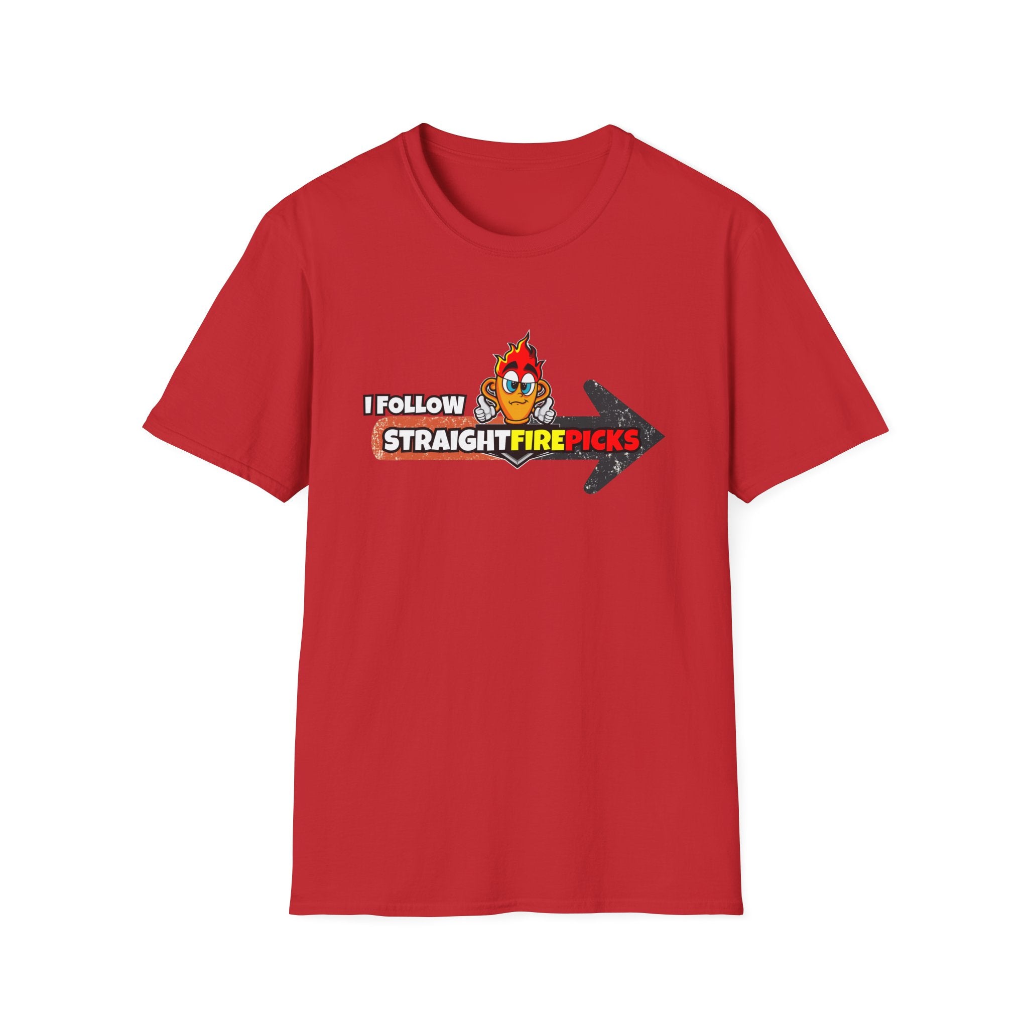 I Follow StraightFirePicks - Because Winning is a Habit! StraightFirePicks Unisex T-Shirt, Winning Habit Tee, Sports Betting Shirt