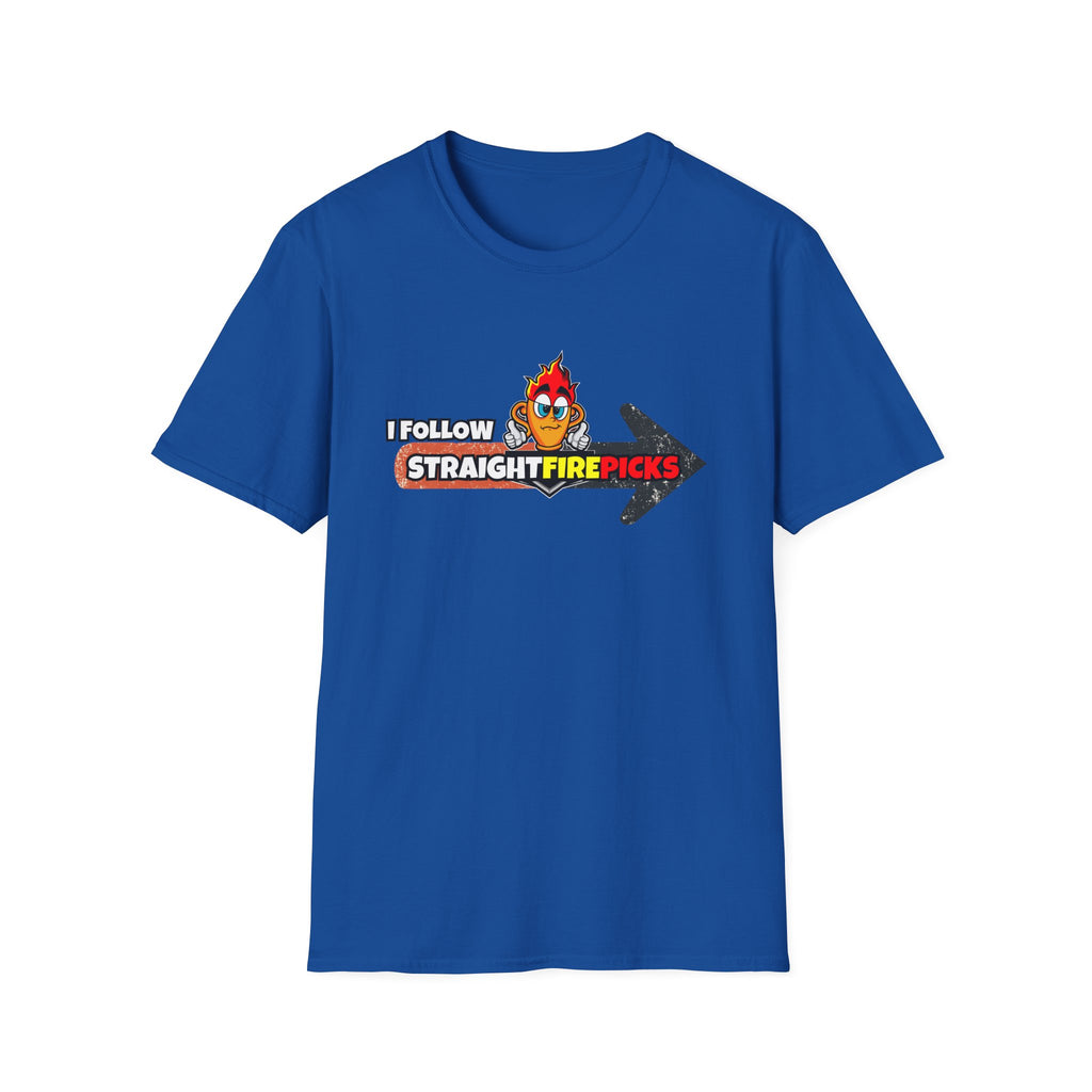 I Follow StraightFirePicks - Because Winning is a Habit! StraightFirePicks Unisex T-Shirt, Winning Habit Tee, Sports Betting Shirt