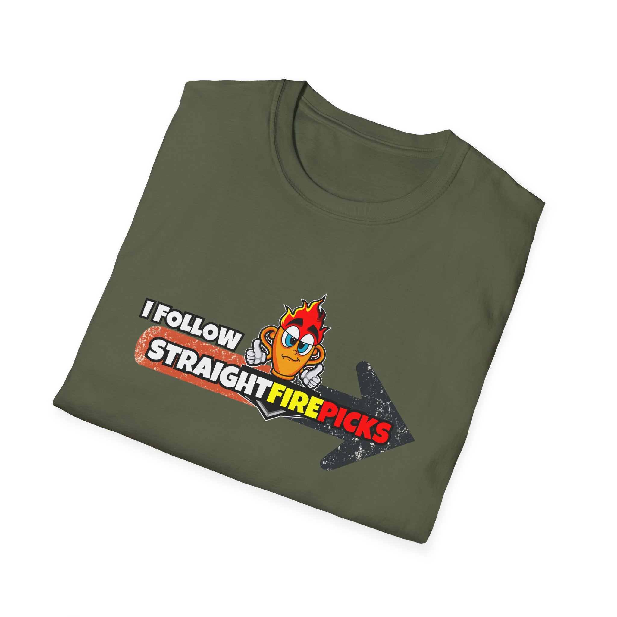 I Follow StraightFirePicks - Because Winning is a Habit! StraightFirePicks Unisex T-Shirt, Winning Habit Tee, Sports Betting Shirt