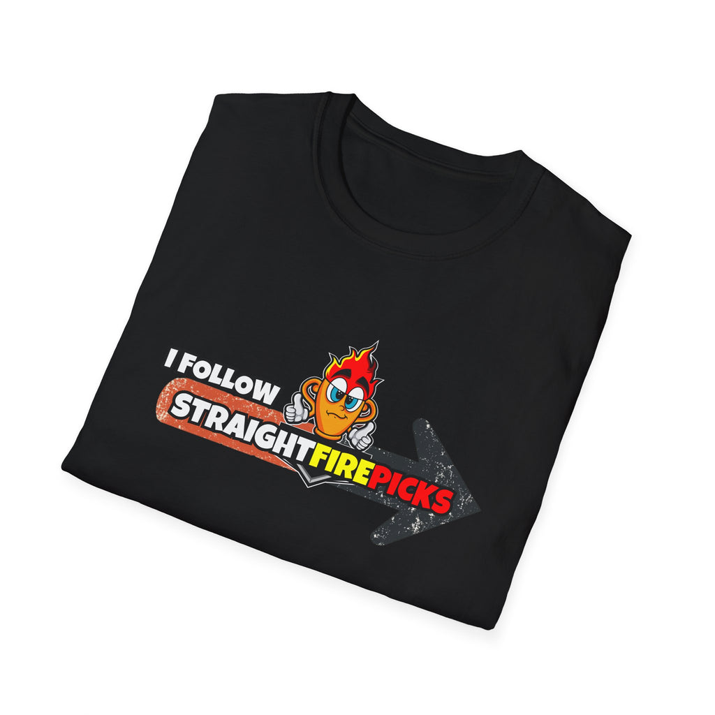 I Follow StraightFirePicks - Because Winning is a Habit! StraightFirePicks Unisex T-Shirt, Winning Habit Tee, Sports Betting Shirt