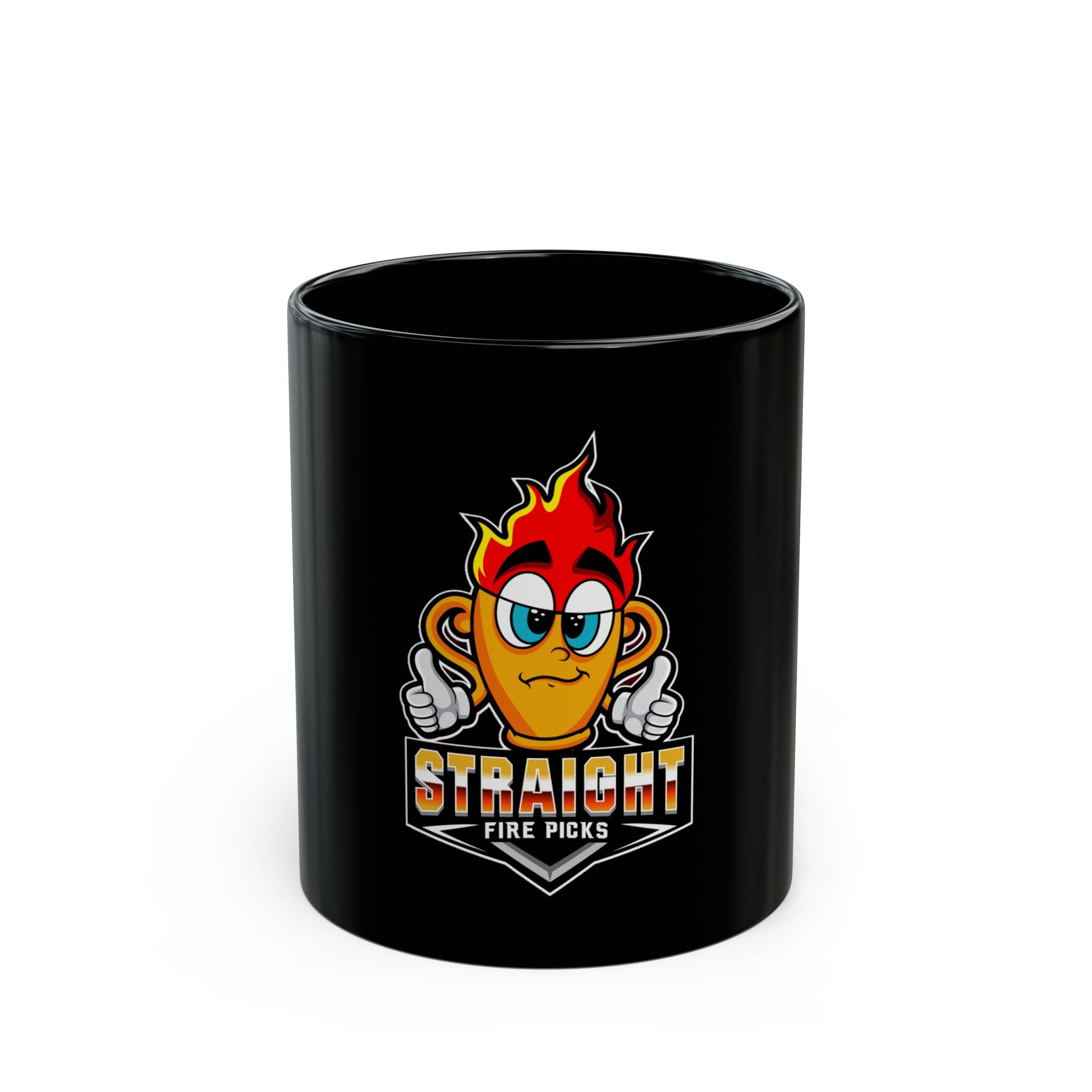 Straight Fire Picks Sports Betting Mug - Fuel Your Winning Streak, Sports Betting Mug, Gift for Gamblers, Gift for Sports Fans