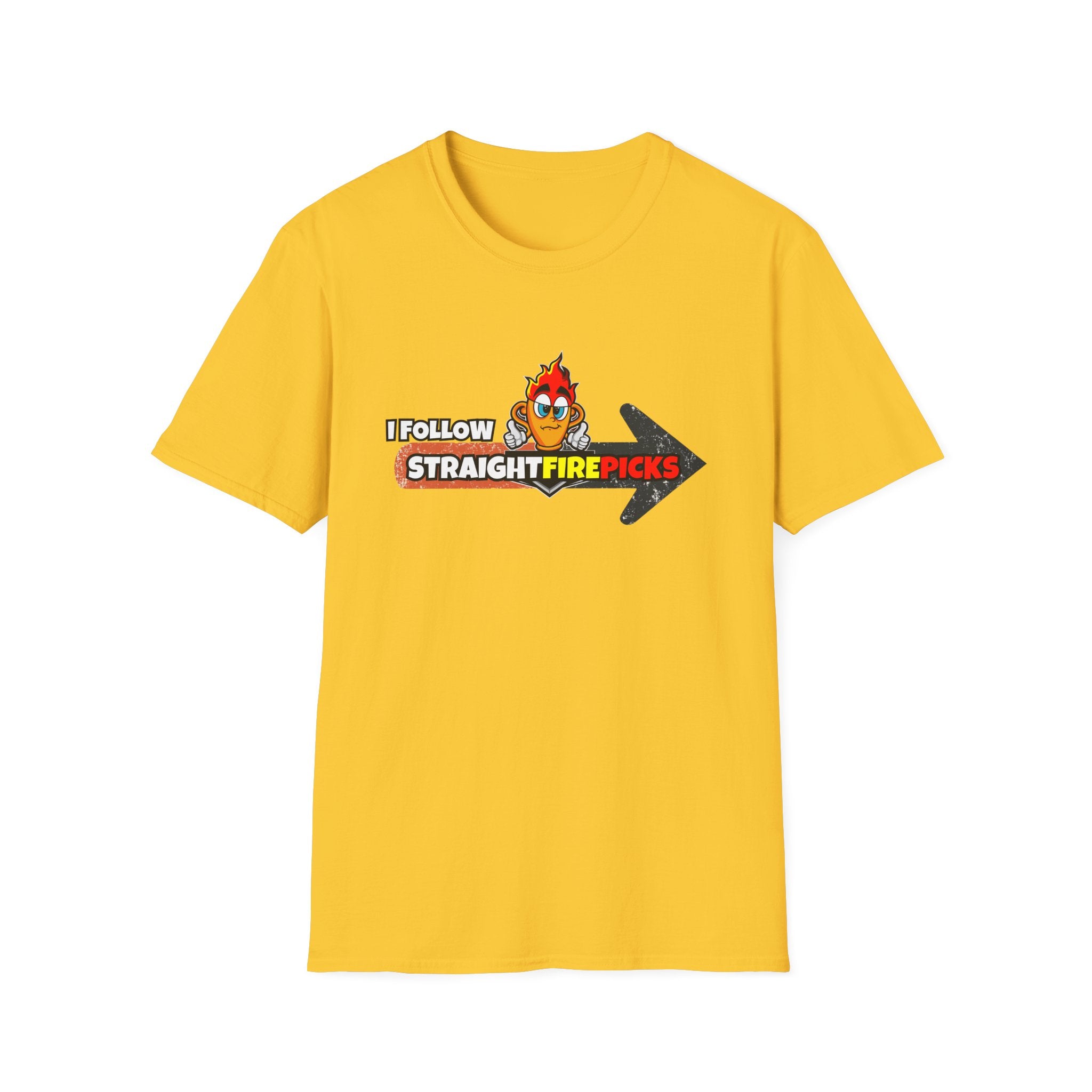I Follow StraightFirePicks - Because Winning is a Habit! StraightFirePicks Unisex T-Shirt, Winning Habit Tee, Sports Betting Shirt