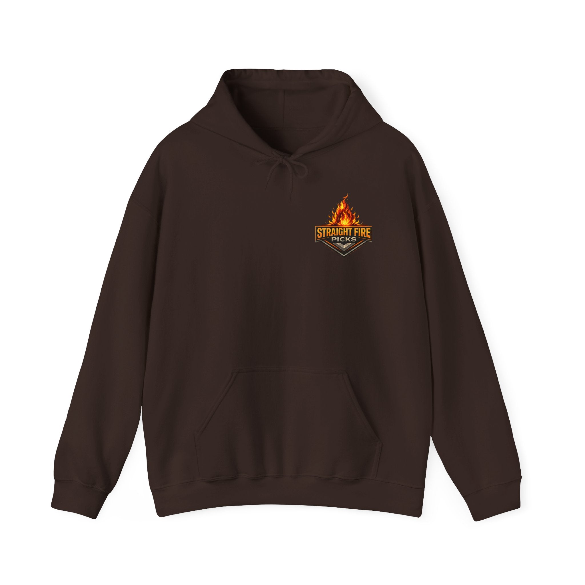 Straight Fire Picks™ Hot Streak Graphic Hoodie, Sports Betting Sweatshirt