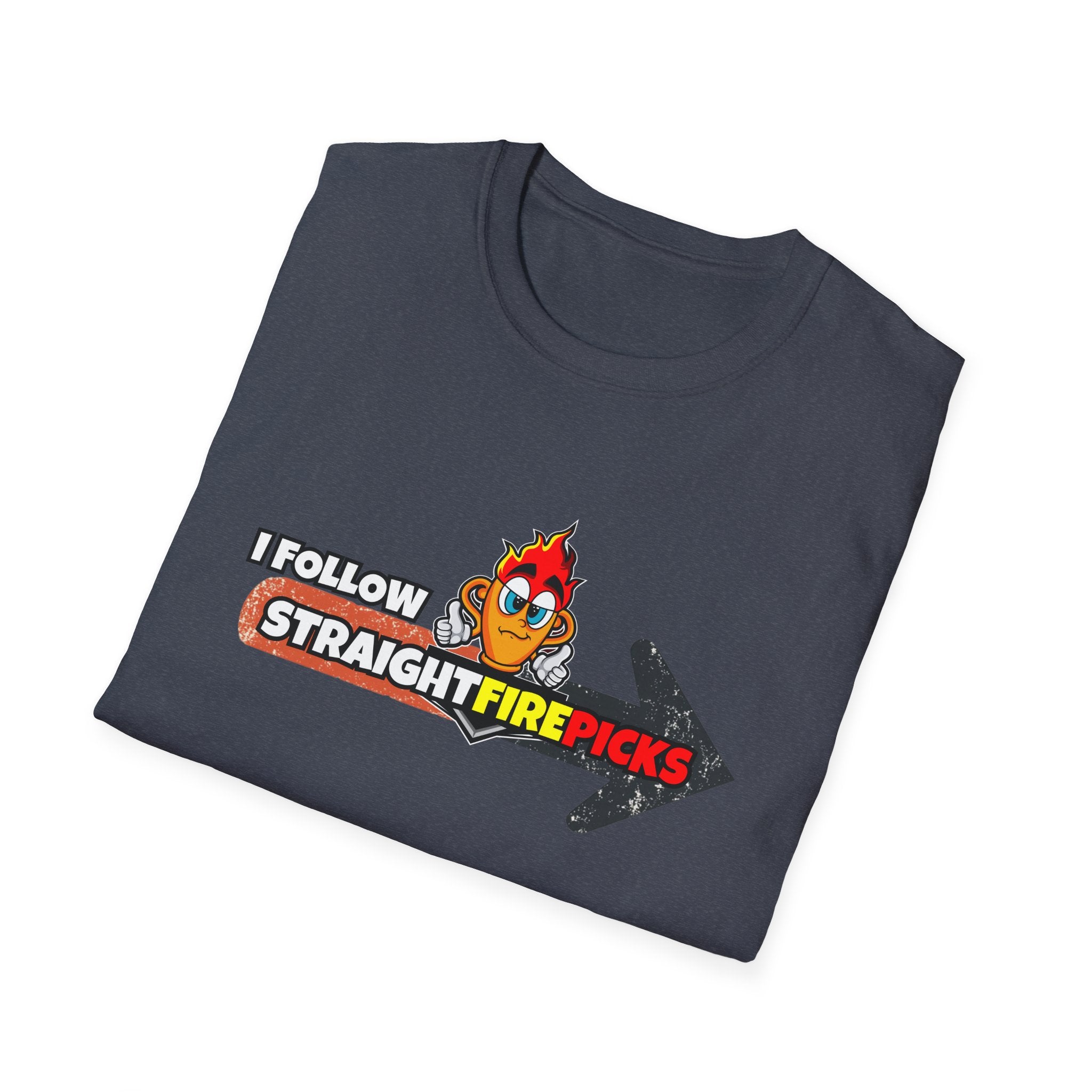 I Follow StraightFirePicks - Because Winning is a Habit! StraightFirePicks Unisex T-Shirt, Winning Habit Tee, Sports Betting Shirt