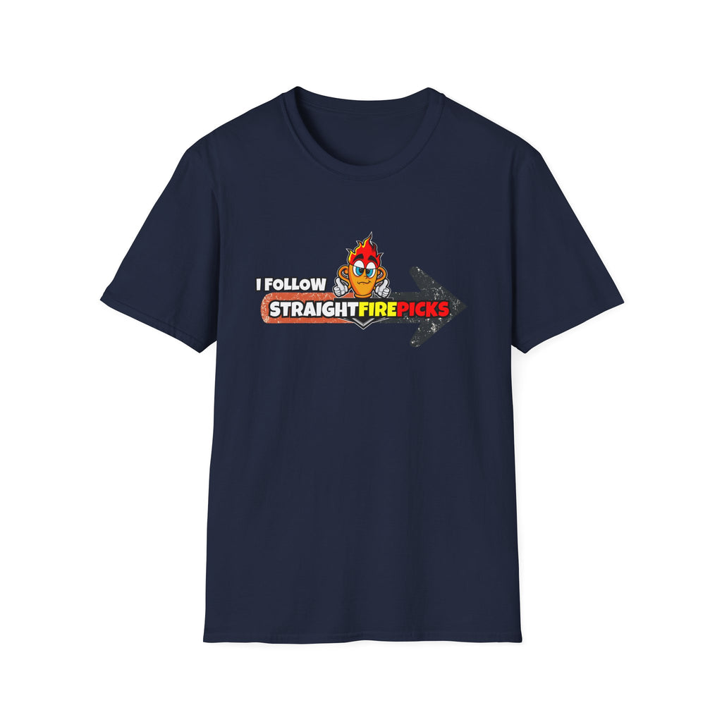 I Follow StraightFirePicks - Because Winning is a Habit! StraightFirePicks Unisex T-Shirt, Winning Habit Tee, Sports Betting Shirt