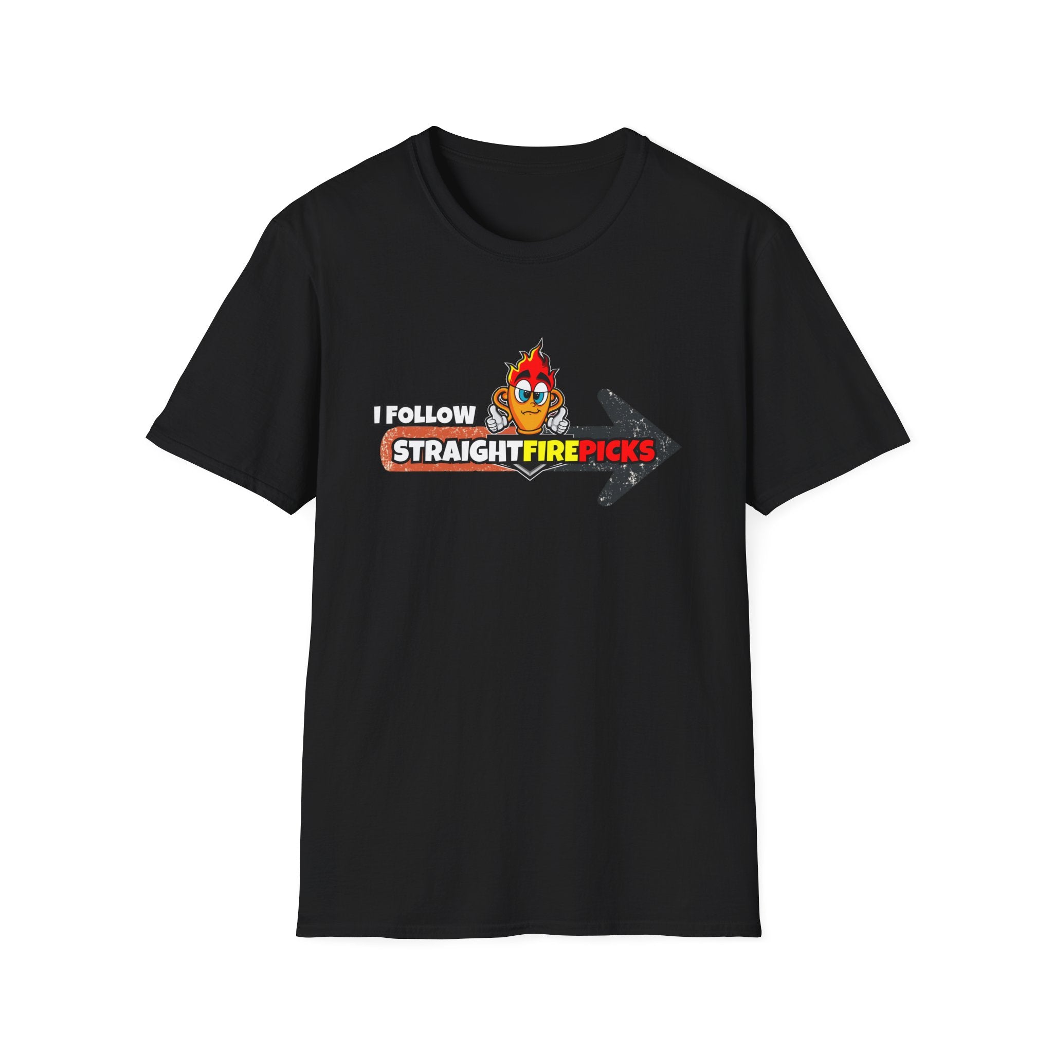 I Follow StraightFirePicks - Because Winning is a Habit! StraightFirePicks Unisex T-Shirt, Winning Habit Tee, Sports Betting Shirt