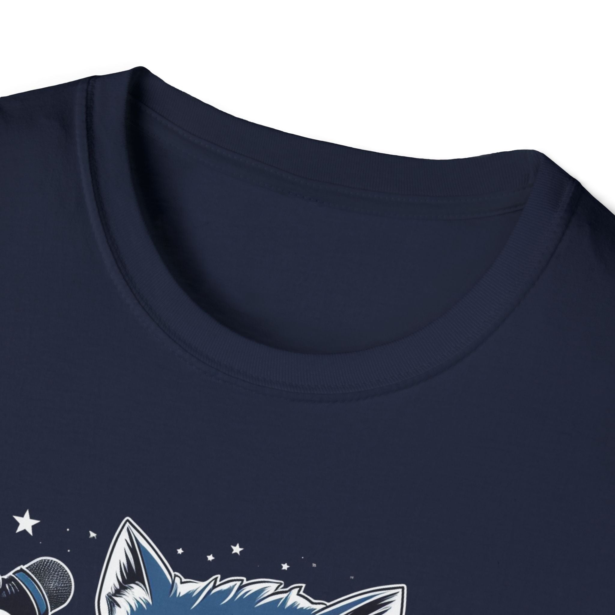 Rock On Kitty T-Shirt, Music Lover Gift, Purrfect Tee, Cat Graphic Tee, Unisex Shirt