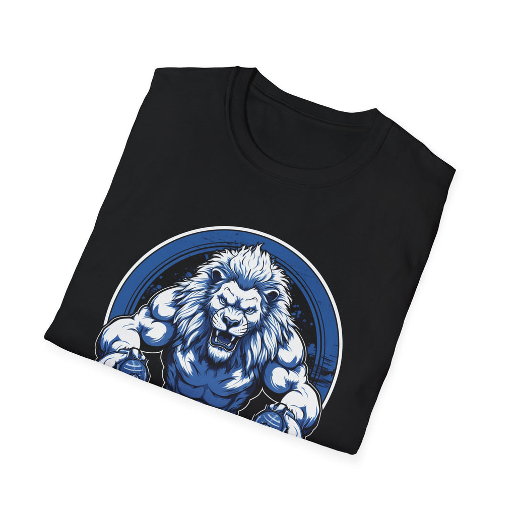 Fierce & Fit Lion T-Shirt - Unleash Your Inner Beast! Workout Tee, Gym Shirt, Fitness Top, Roaring Beast Graphic Tee