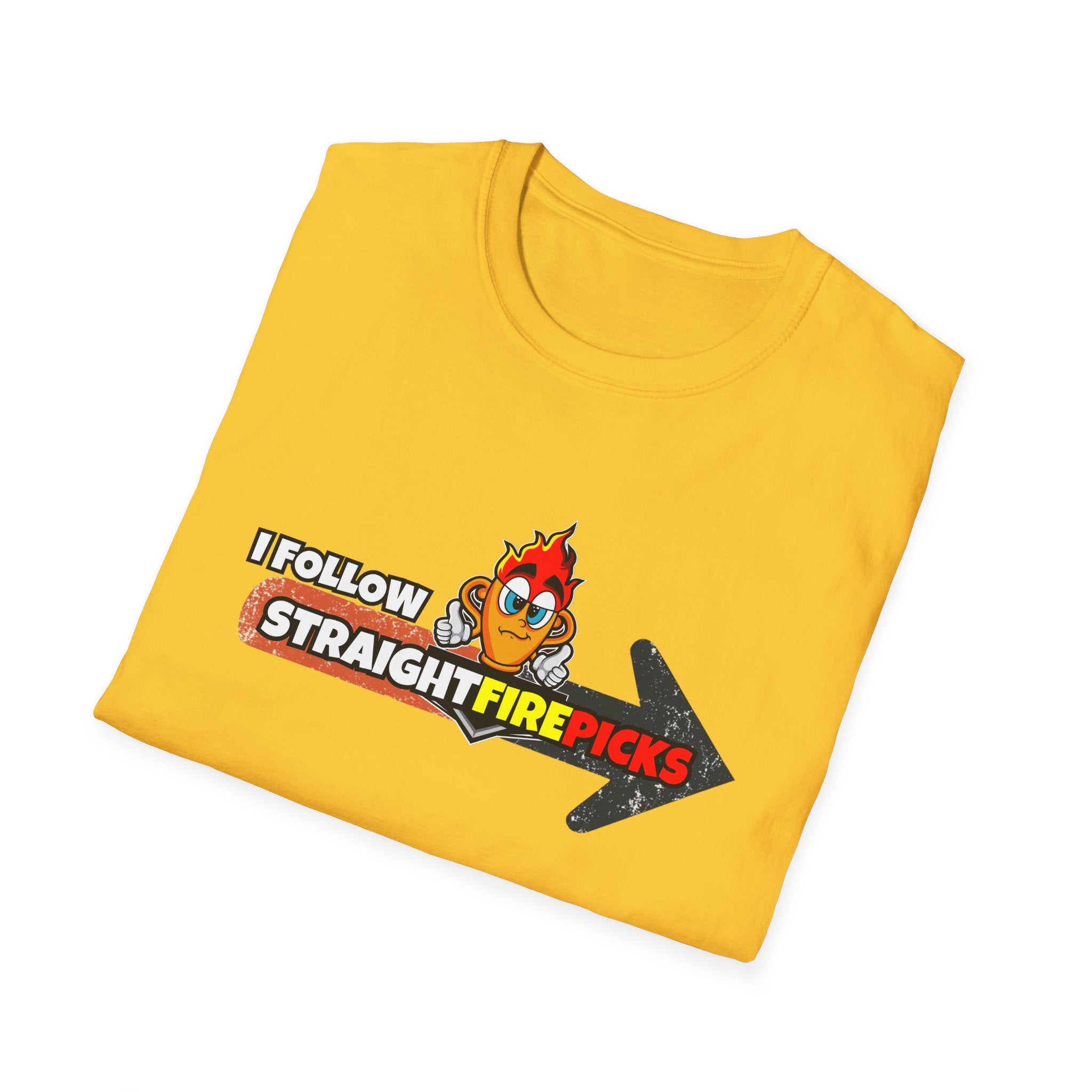 I Follow StraightFirePicks - Because Winning is a Habit! StraightFirePicks Unisex T-Shirt, Winning Habit Tee, Sports Betting Shirt