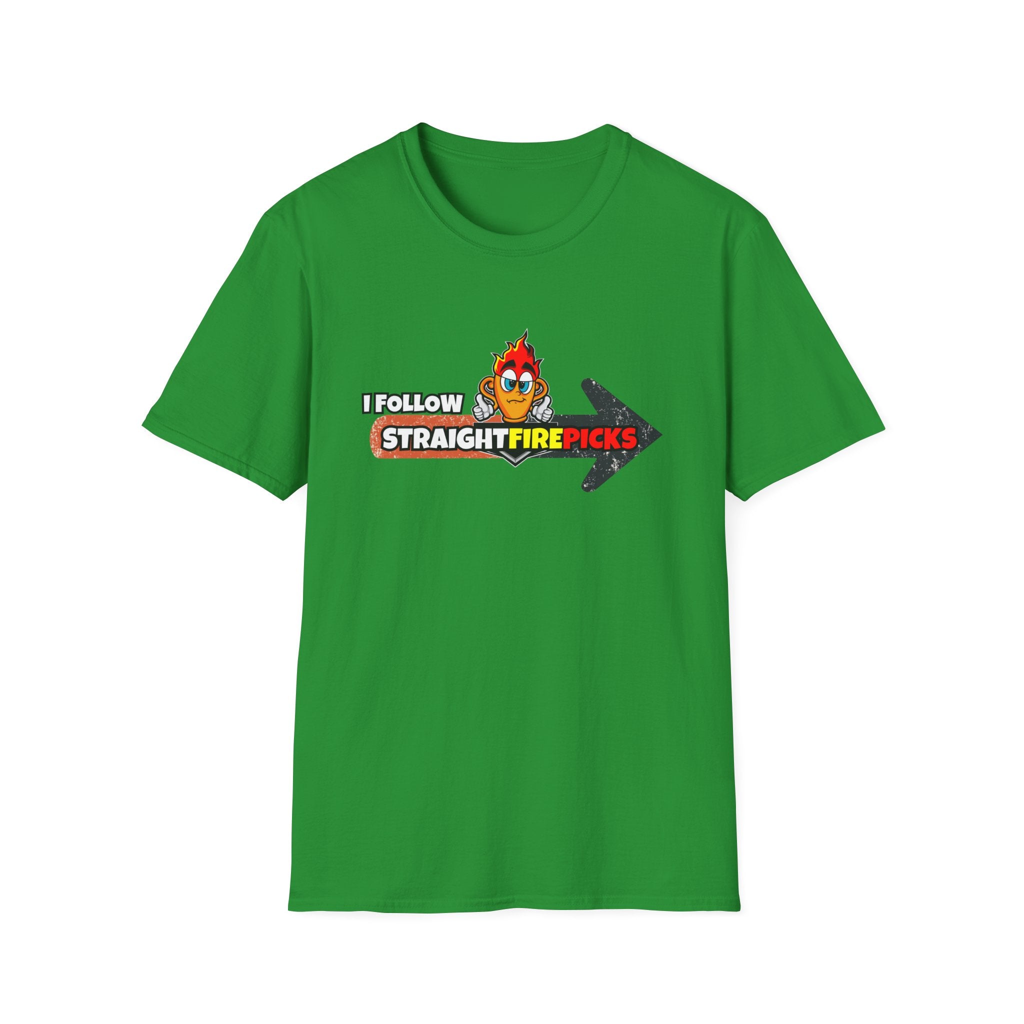 I Follow StraightFirePicks - Because Winning is a Habit! StraightFirePicks Unisex T-Shirt, Winning Habit Tee, Sports Betting Shirt