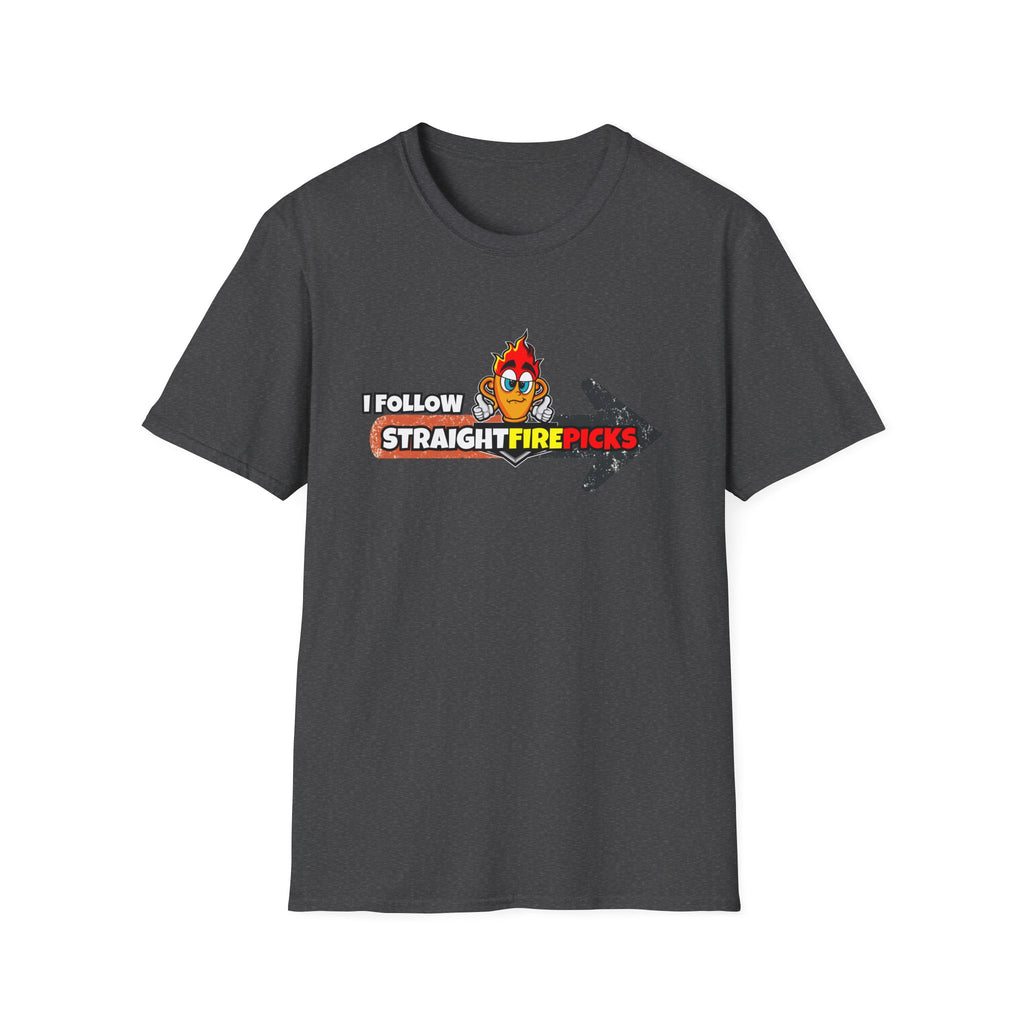 I Follow StraightFirePicks - Because Winning is a Habit! StraightFirePicks Unisex T-Shirt, Winning Habit Tee, Sports Betting Shirt